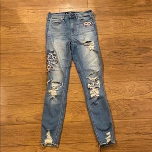 Hollister Ultra high rise skinny jeans